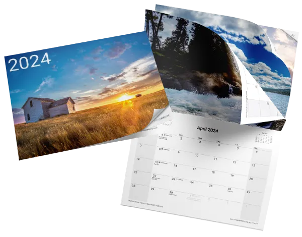 Calendar of Montana photography from around the state